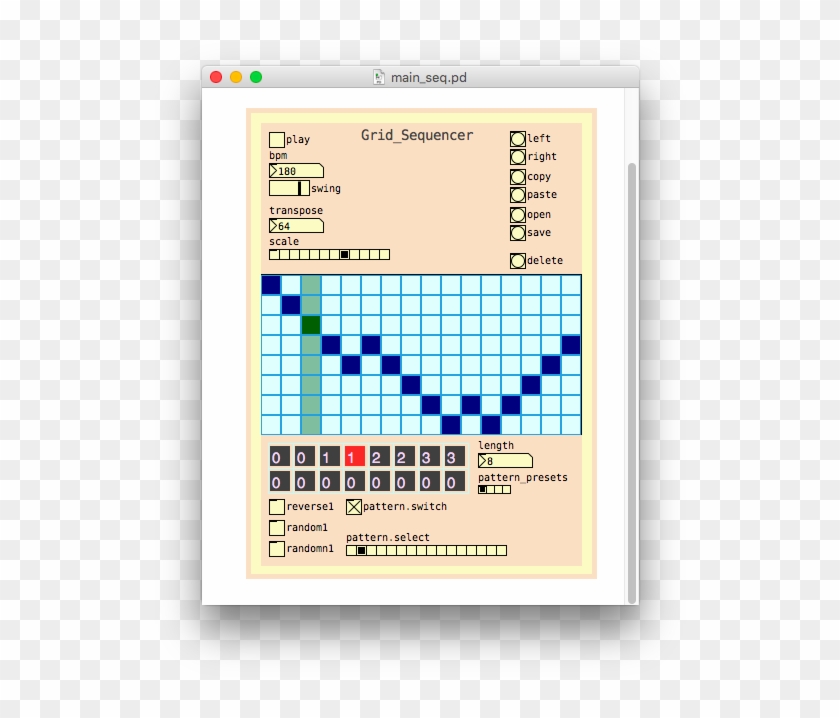 Grid1 - 0 Pd0 - 48wpatternswitch - Easy Christmas Pixel Art Clipart #1342216