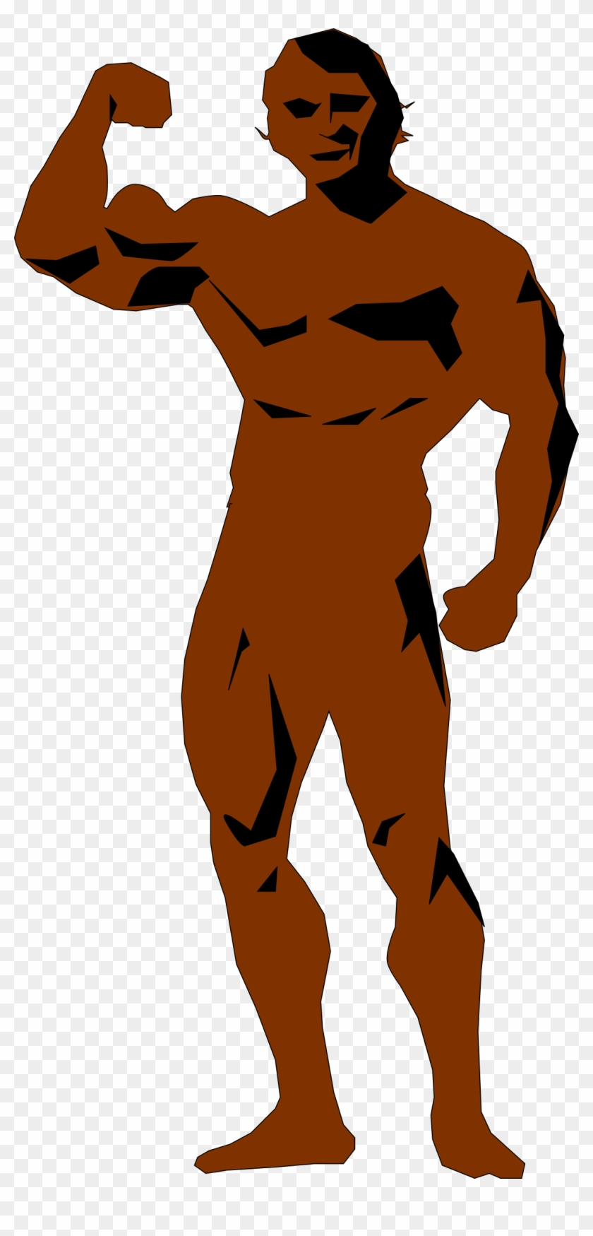 Body Builder Clip Art - Bodybuilder Clipart Png Transparent Png #1342321