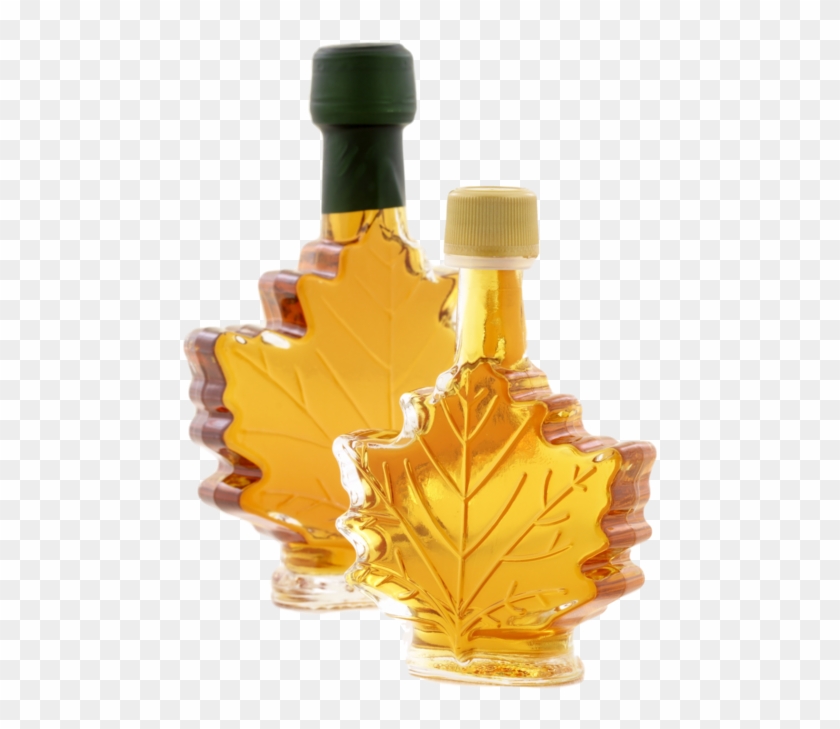 Maple Leaf Bottle - Maple Syrup Maple Leaf Bottle Clipart #1342426