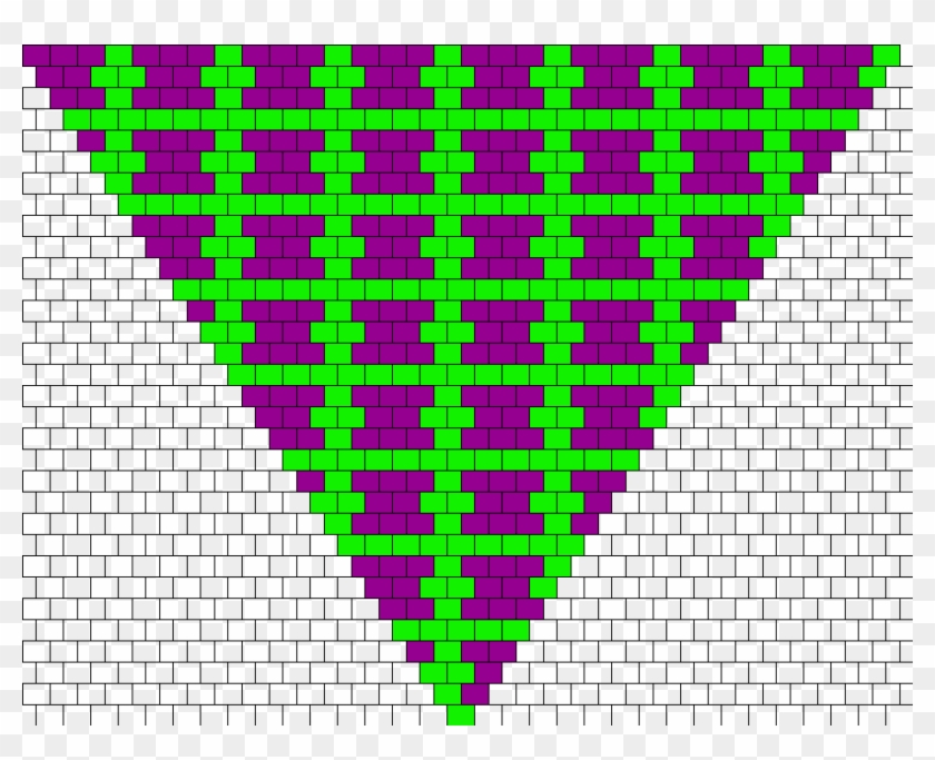 Grid Kandana Bead Pattern - Brickwork Clipart