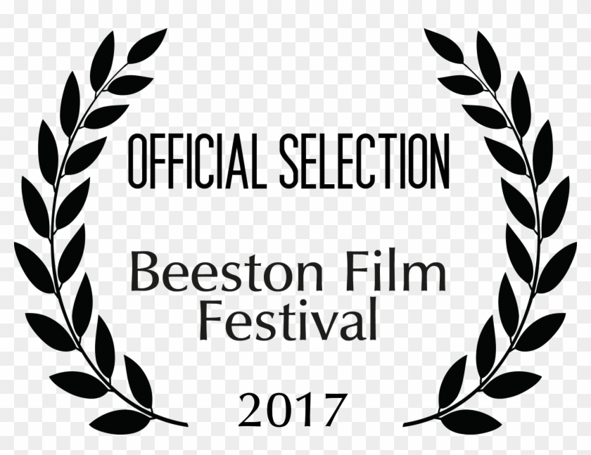 2017 Selection Laurel Leaves Black - Film Festival Clipart #1342515
