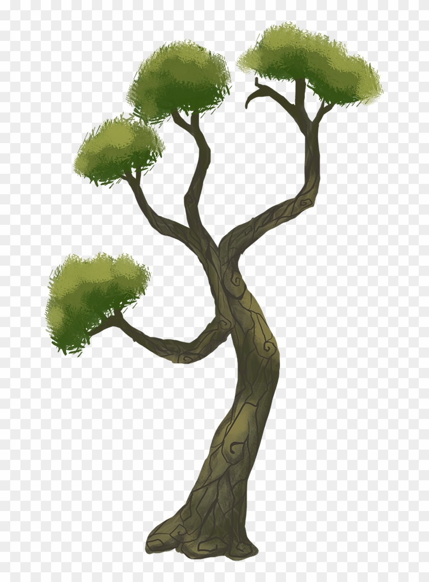 Diseño De Árboles Para Videojuego - Arboles De Videojuegos Png Clipart #1342729