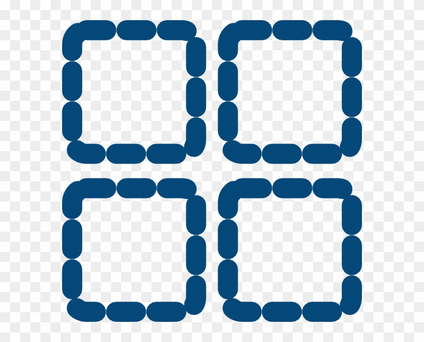 Grid Pattern Clipart - Circle - Png Download #1342893