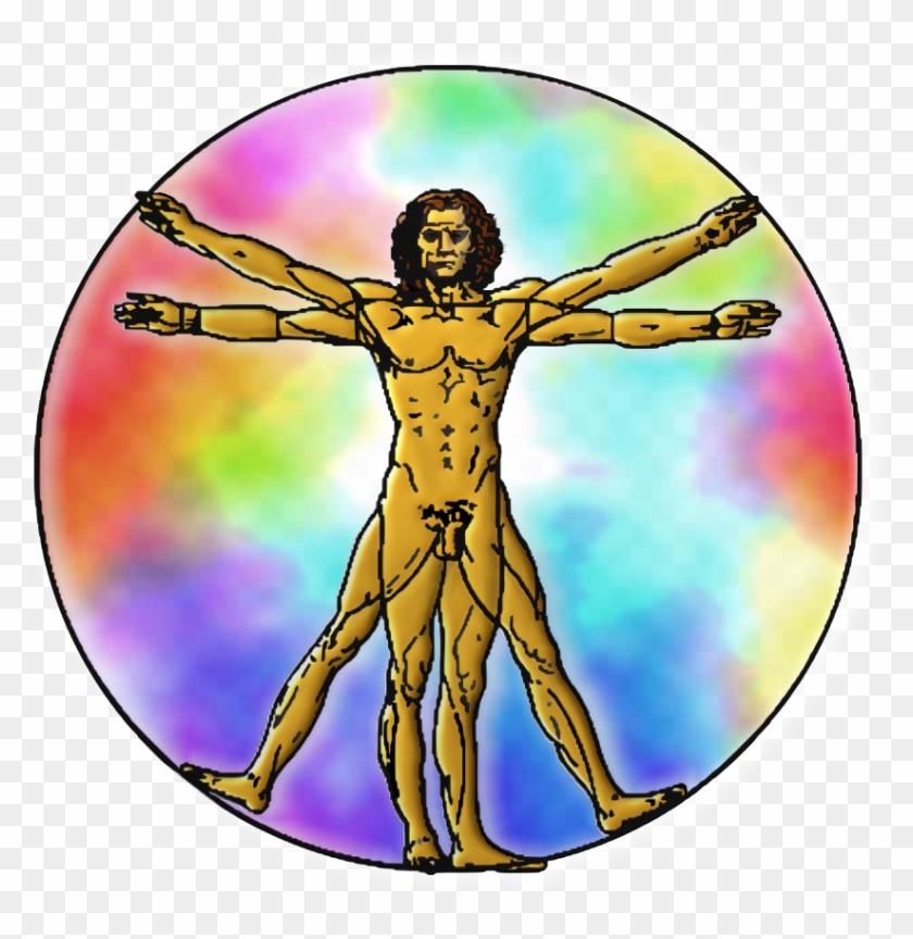 Vitruvian Man Clipart #1343147