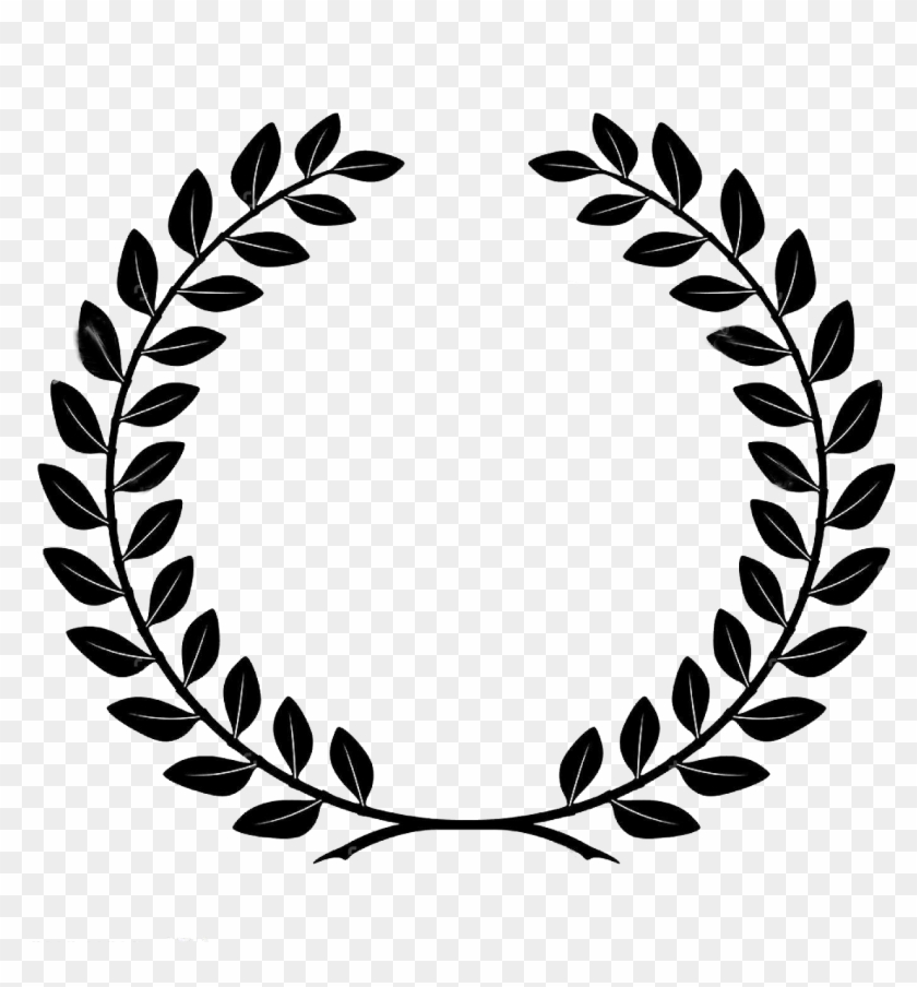 1500 X 1461 14 - Laurel Wreath Black Png Clipart #1343210