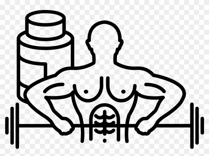 Png File Svg - Bodybuilding Clipart #1343271