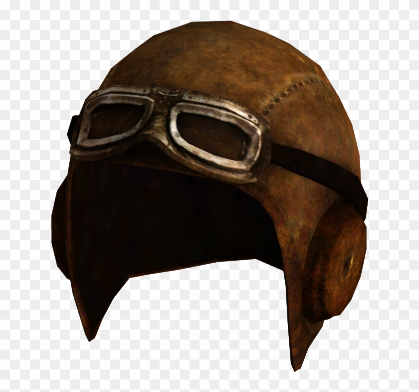Boomers Helmet The Fallout Wiki - Pilot Goggles Hat Png Clipart #1343755