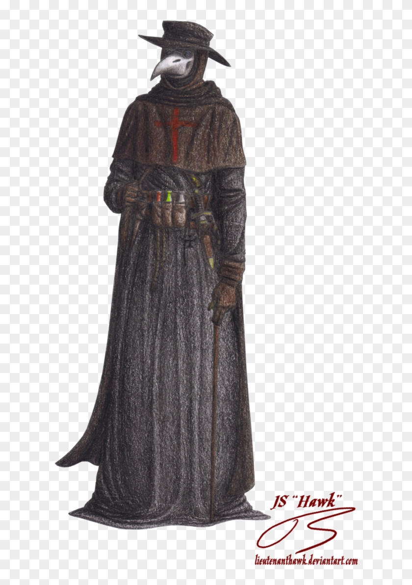 Medieval Plague Doctor - Medieval Plague Doctor Costume Clipart