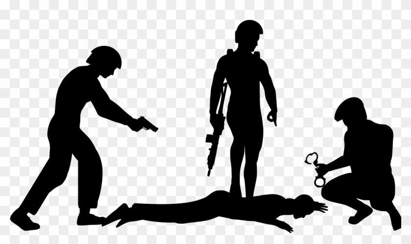 Big Image - Police Arrest Png Clipart #1344001