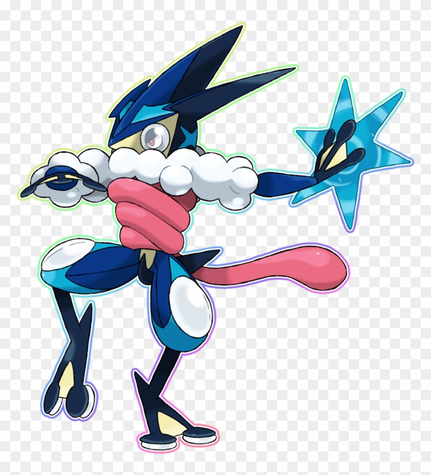 Greninja Transparent Mega Evolved - Pokemon Solgaleo Mega Evolution Clipart #1344021