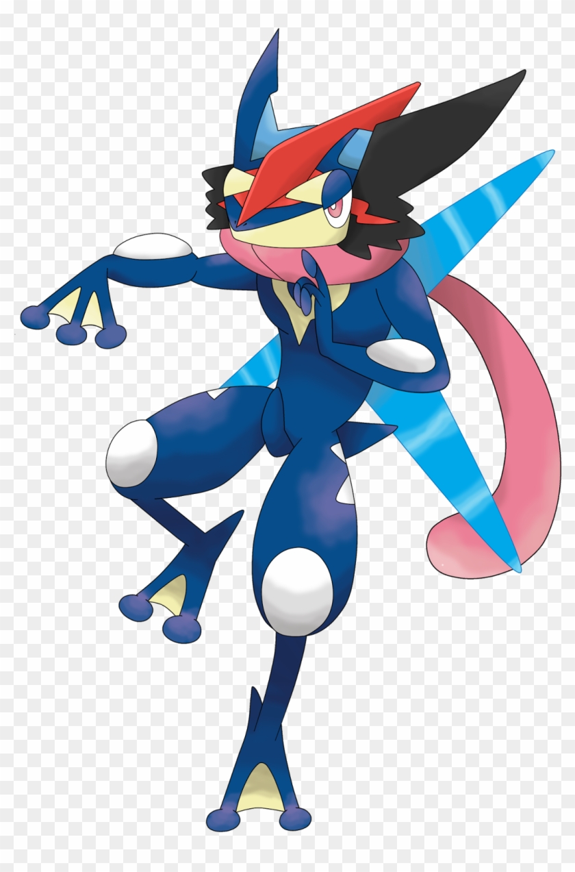 Ash-greninja - Pokemon Greninja Mega Evolves Clipart
