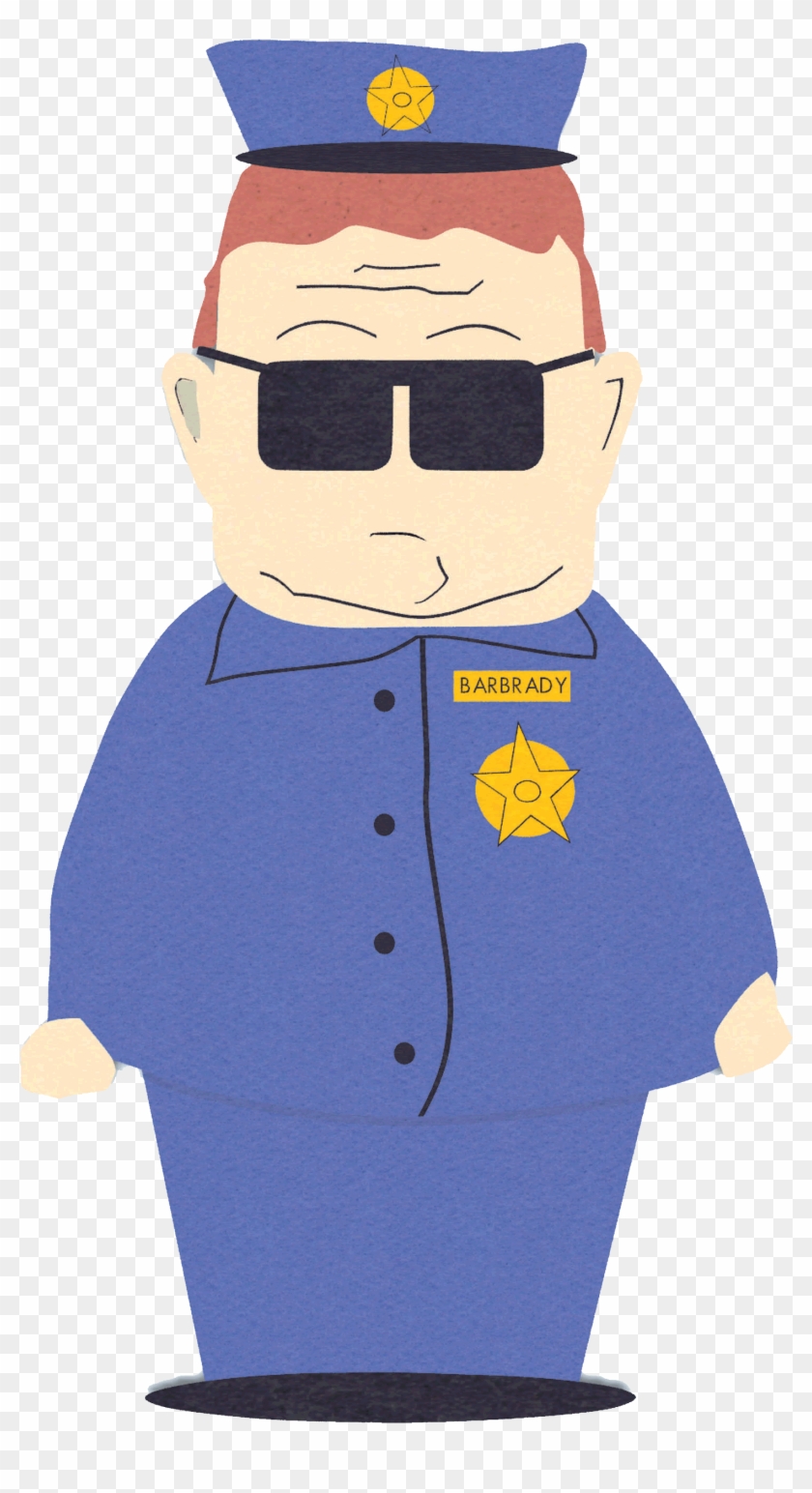 Police Man South Park Clipart #1344261