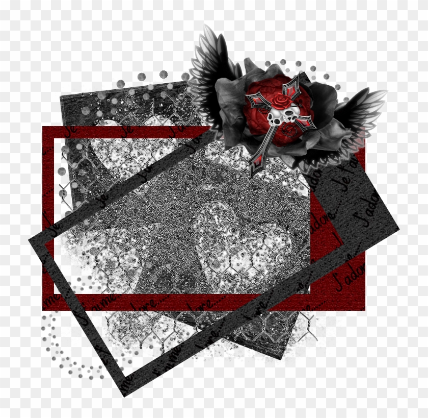 Cluster Frame 800 X 800 Gothic - Illustration Clipart