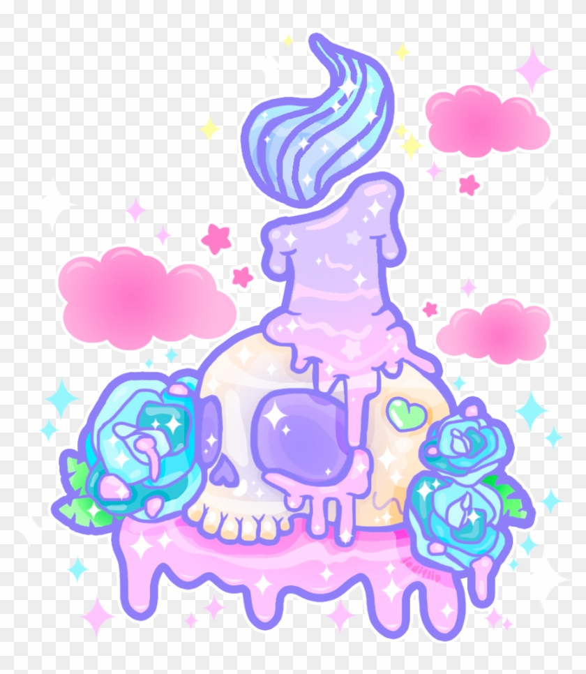 Gothic Tattoos Clipart Pastel Goth - Goth Pastel Transparent Gif - Png Download