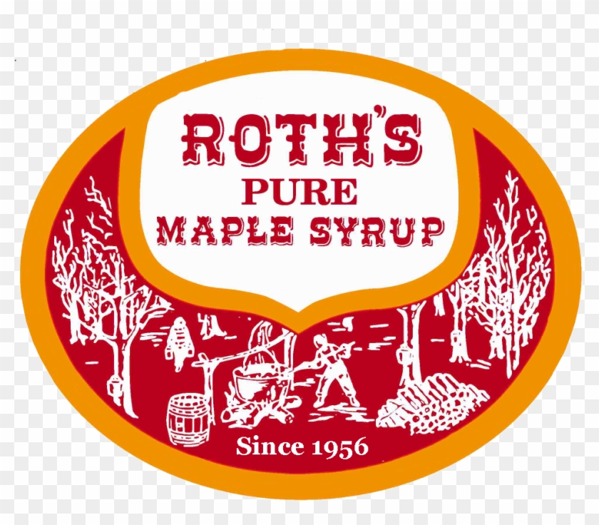 Roth's Maple Syrup Logo - Circle Clipart #1344809