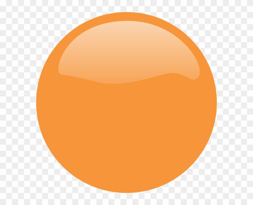 Orange Circle Icon Clip Art - Circle - Png Download