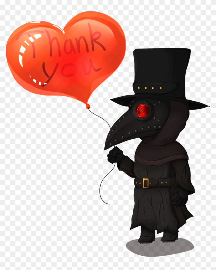 Doctor Plague Followed - Cartoon Clipart