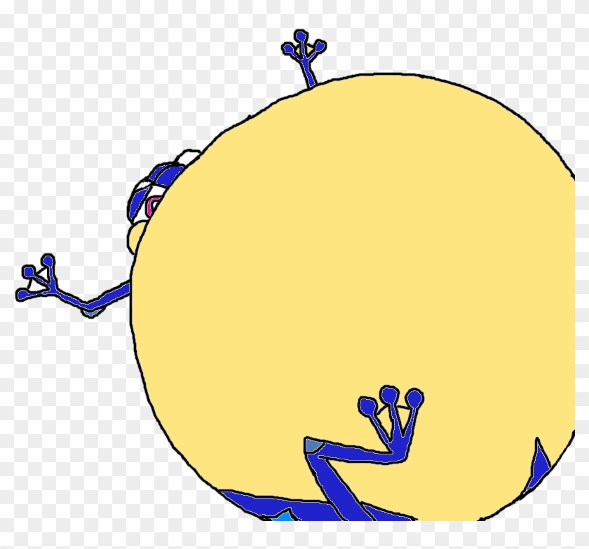 Greninja Inflation - Circle Clipart