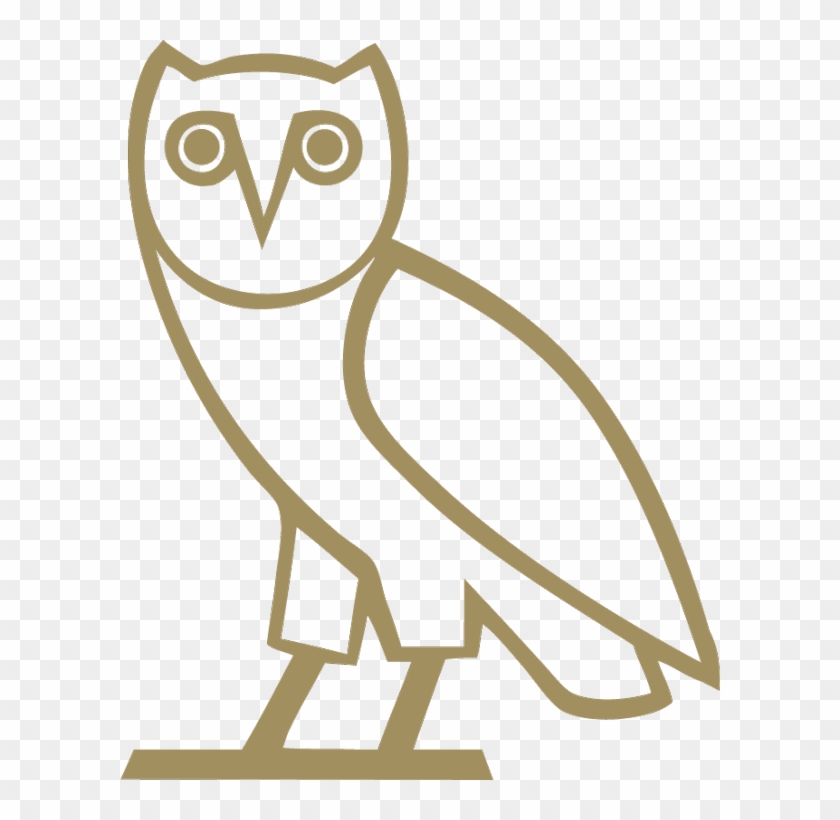 Ovo's Signature Owl Logo - Ovo Owl Transparent Clipart