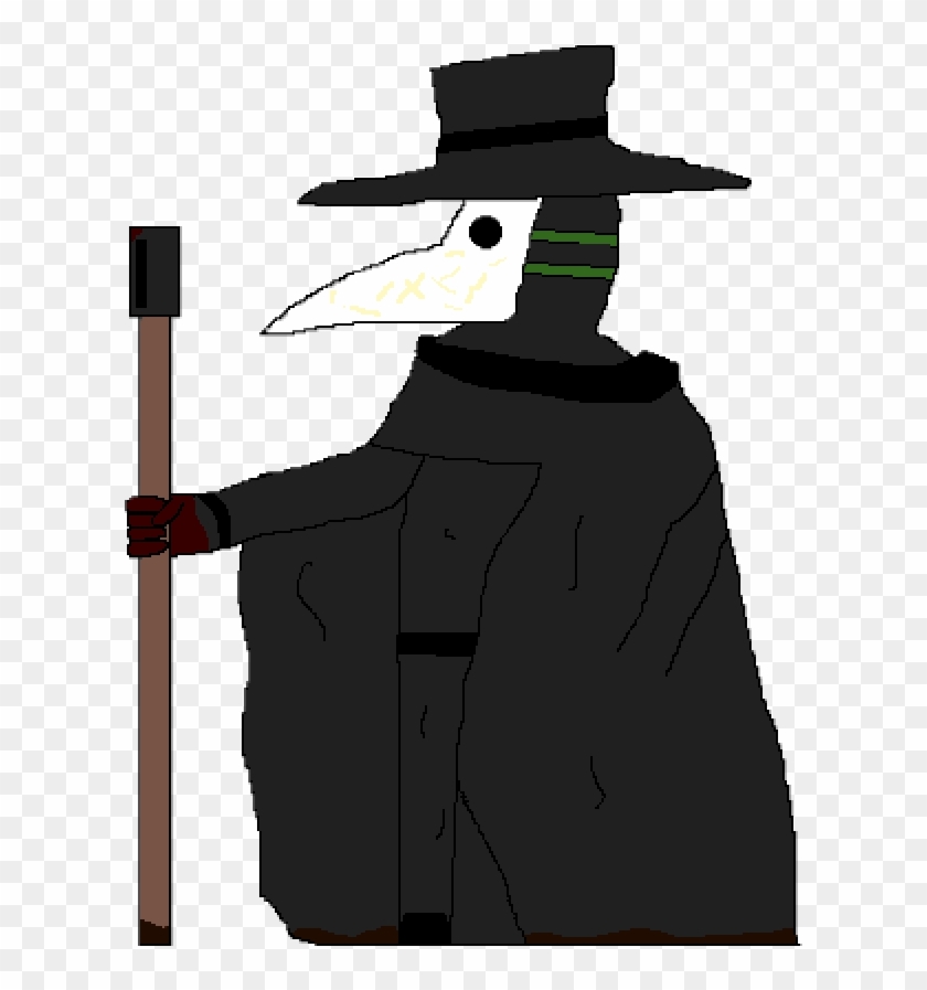 Plague Doctor - Cartoon Clipart #1345656