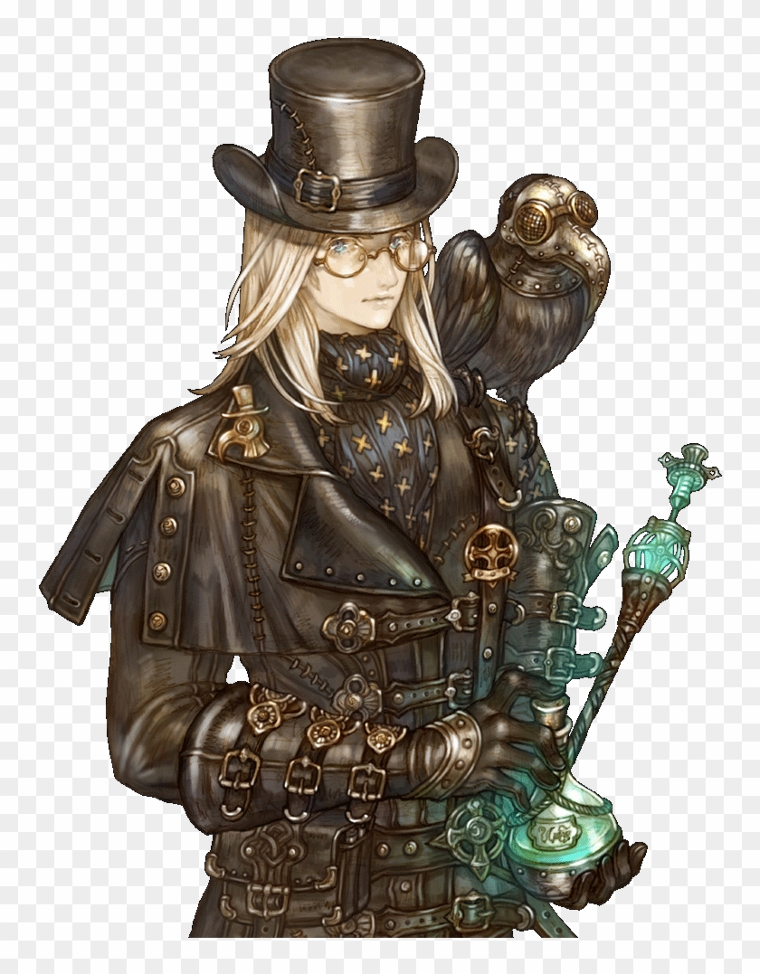 Fantasy Character Design / Concept Art - Tree Of Savior Plague Doctor Master Clipart #1345689