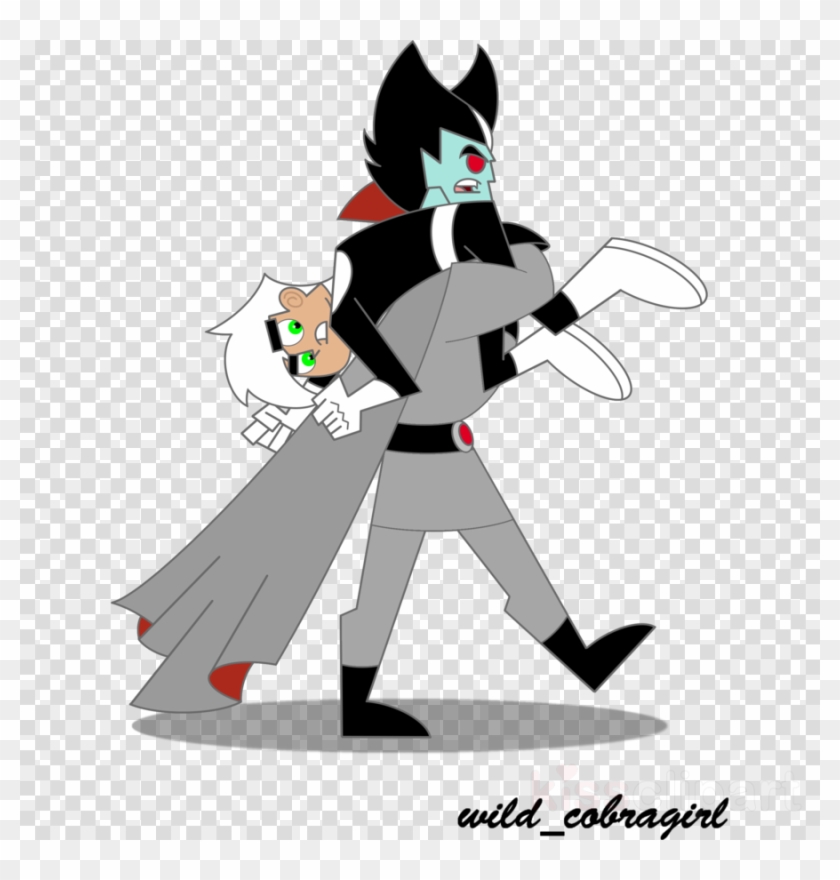 Danny Phantom Kidnapped By Vlad Clipart Vlad Dark Danny - Clip Art - Png Download