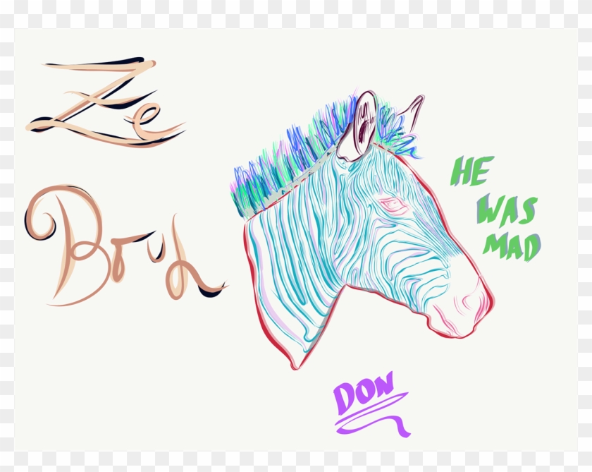 Ze-bruh - Illustration Clipart #1346458