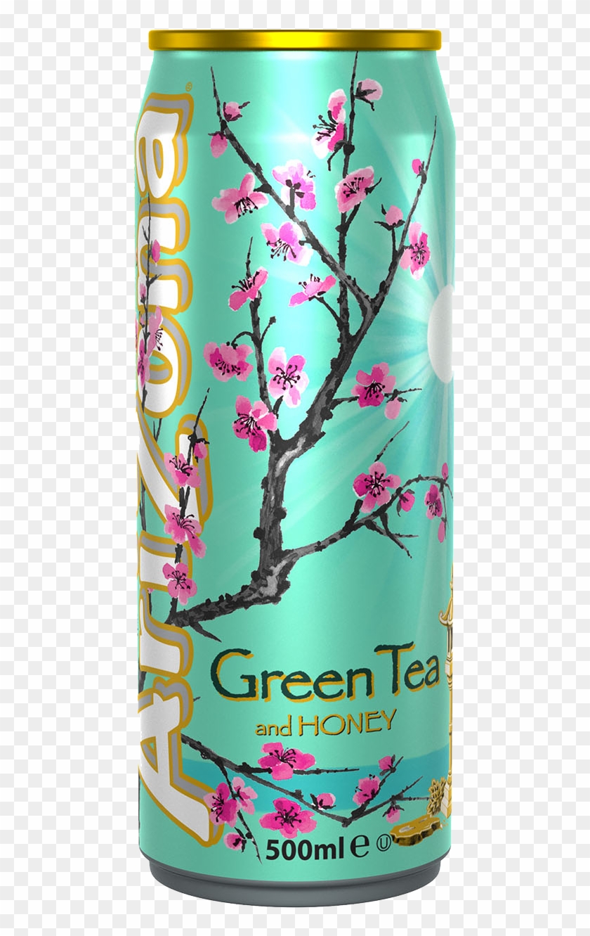 Arizona Green Tea And Honey Cans 12 X 0,5 Liter - Arizona Green Tea Clipart #1346883
