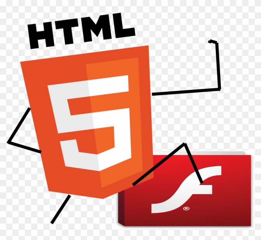Adobe Ditches 'flash' Name As It Tries To Catch Up - Html 5 Clipart