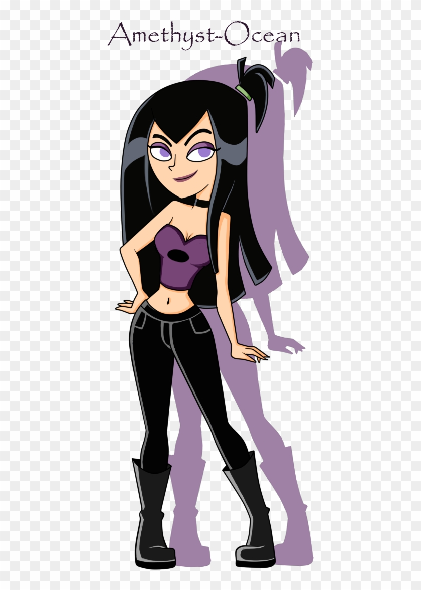 500 X 1150 10 - Danny Phantom And Sam Fanart Clipart