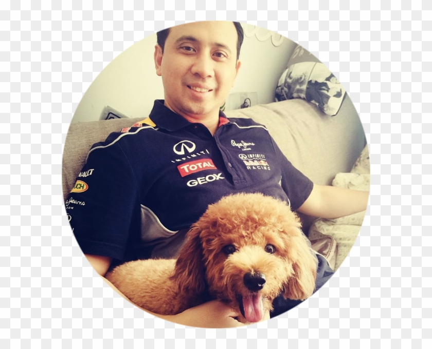 Leonard Pereira W Emma The Toy Poodle - Labradoodle Clipart