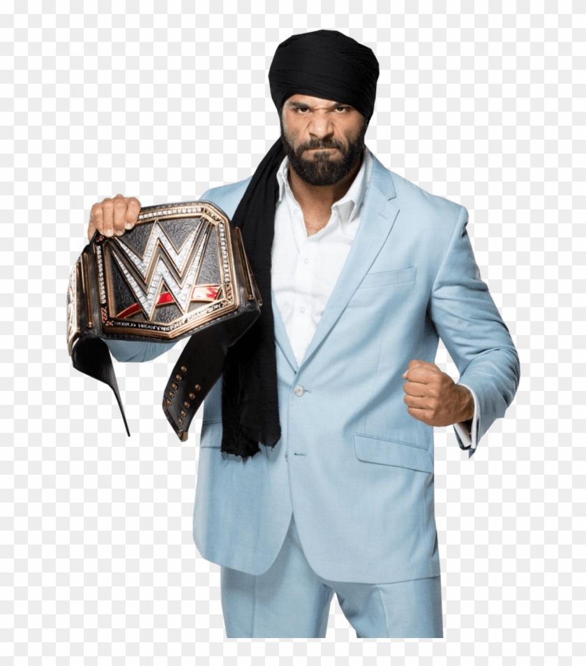 Celebrities - Jinder Mahal Champion Png Clipart