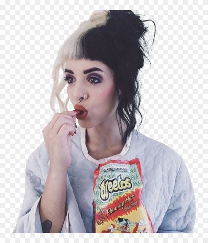 Melanie Martinez - Melanie Martinez Black And White Hair Clipart