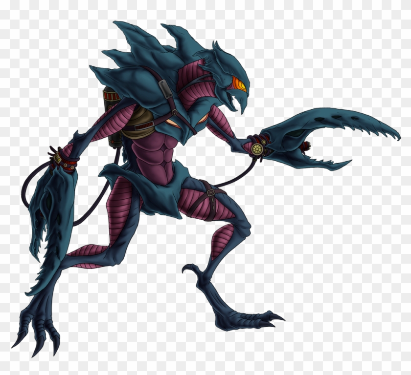 Metroid Space Pirate Render - Metroid Space Pirates Clipart