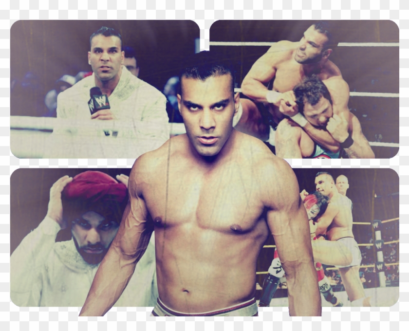 Jinder Mahal - Barechested Clipart #1347956