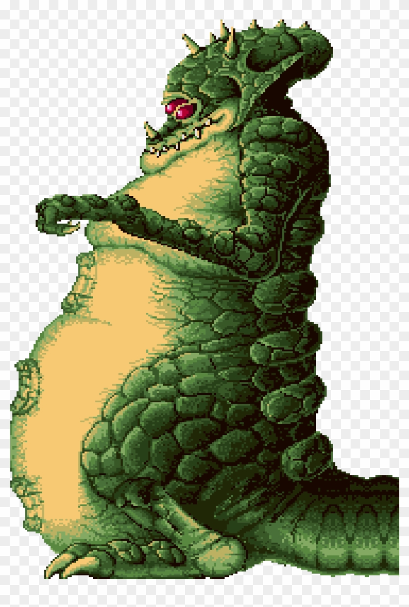 Kraid Sm Sprite - Super Metroid Bosses Kraid Clipart