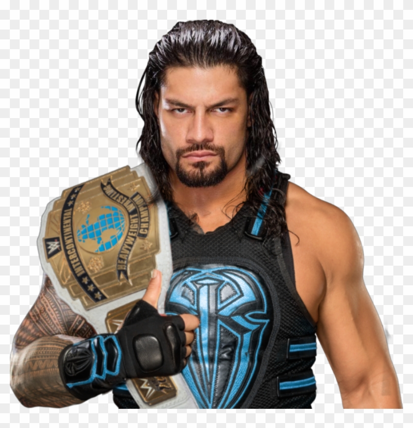 Wwe Fastlane 2019 News - Intercontinental Champion Roman Reigns Clipart #1348075