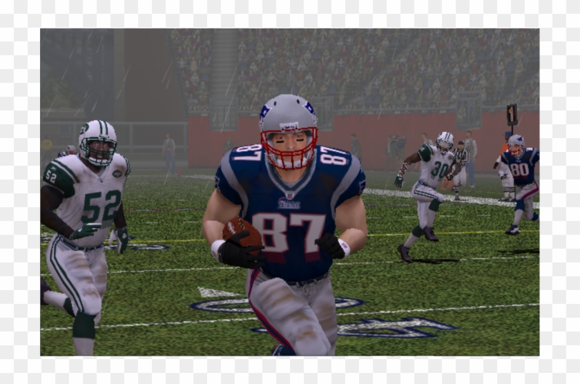 Rob Gronkowski En Route To 65 Yard Td - Sprint Football Clipart