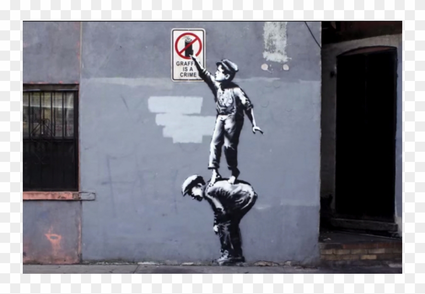 By Banksy - Banksy Better Out Than In Eu Clipart #1348768