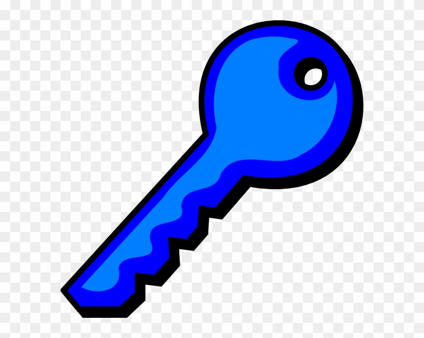 Dark Blue Clipart Blue Splash - Key Clip Art No Background - Png Download
