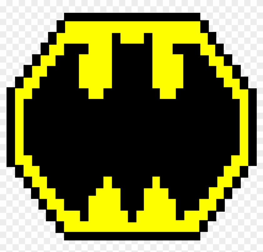 Bat Symbol - Koro Sensei Pixel Art Clipart #1349206