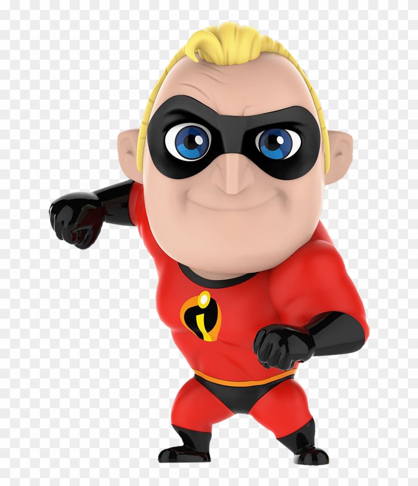 Incredible Cosbaby 5” Hot Toys Bobble-head Figure - Incredibles Dad Bobblehead Clipart