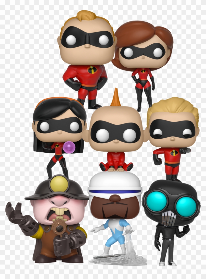 The Incredibles Clipart Villain - Incredibles Funko Pop - Png Download