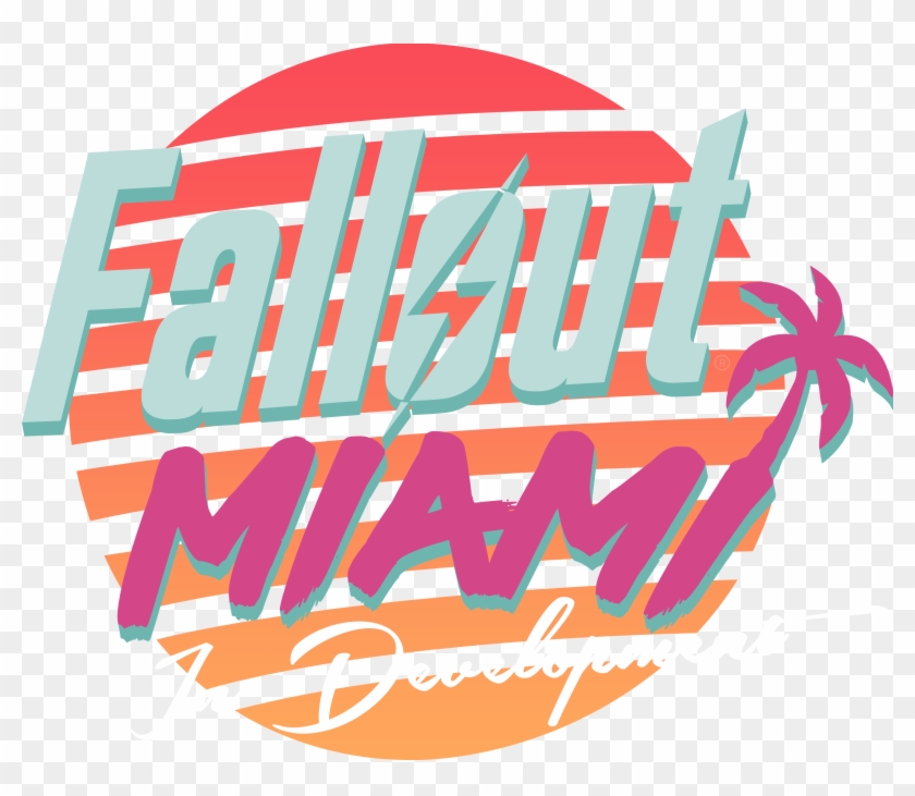 This Mod Is A Part Of The Fallout Fallout Miami Logo Clipart Pikpng