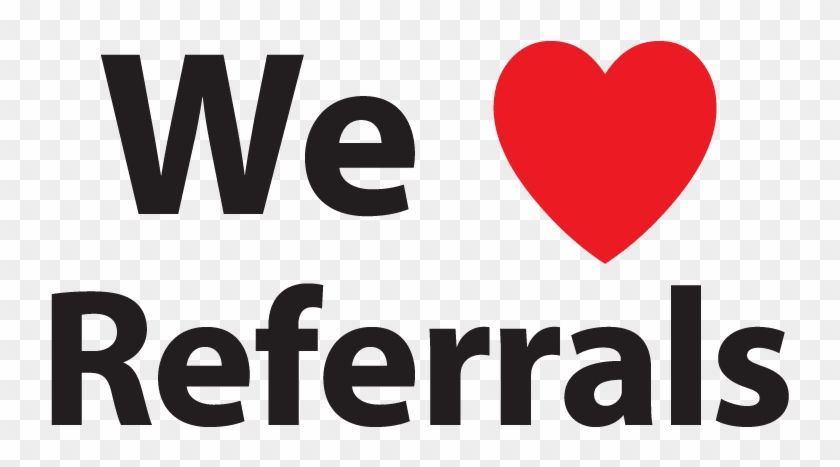 Stop Giving Lip Service To Referrals - Heart Clipart