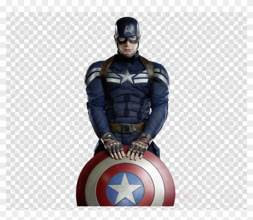 Captain America 2 Winter Soldier Steve Rogers Uniform - Social Media White Icons Png Clipart #1349805