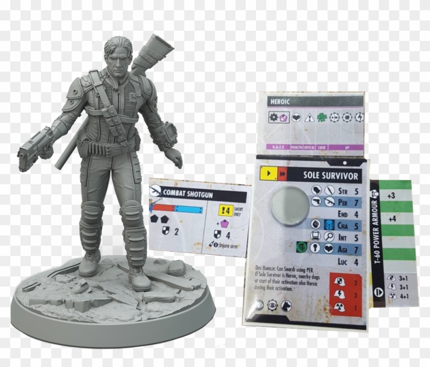 The Following Stat Cards Are Lifted From Images That - Fallout Wasteland Warfare Brotherhood Of Steel Clipart #1349948