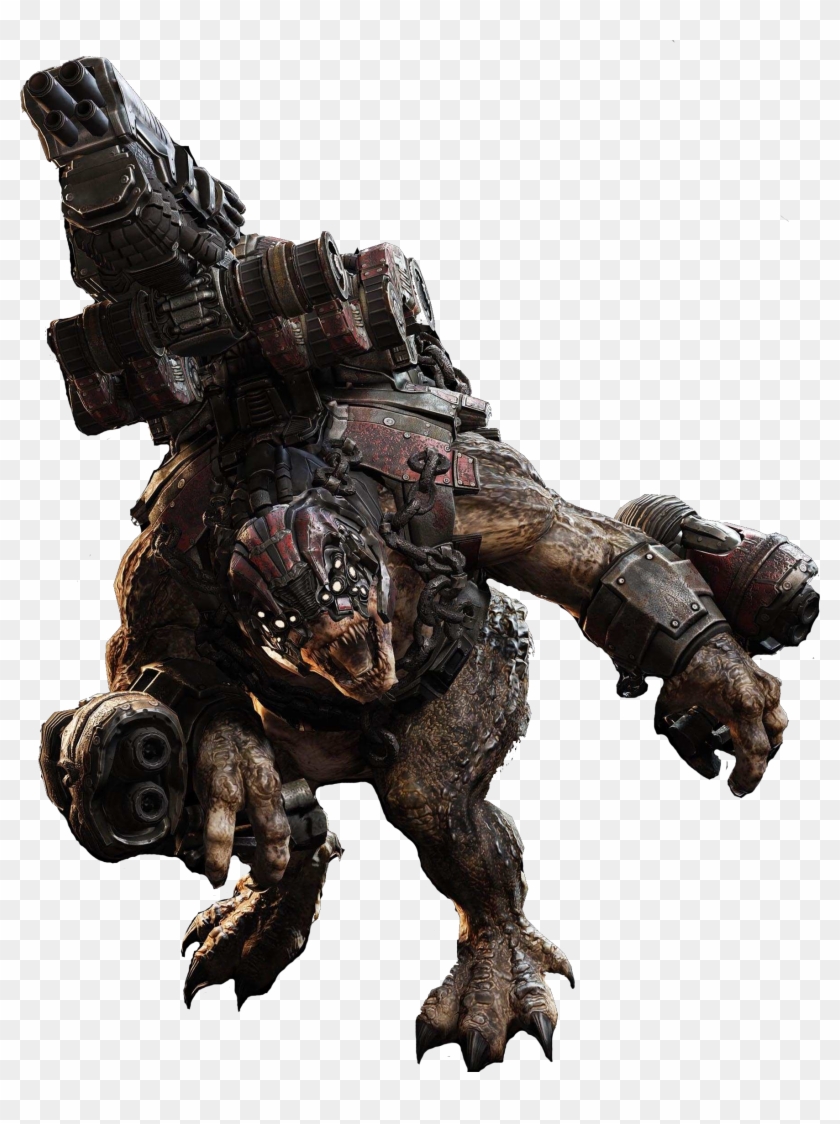 Brumakian Productions - Gears Of War Locust Brumak Clipart