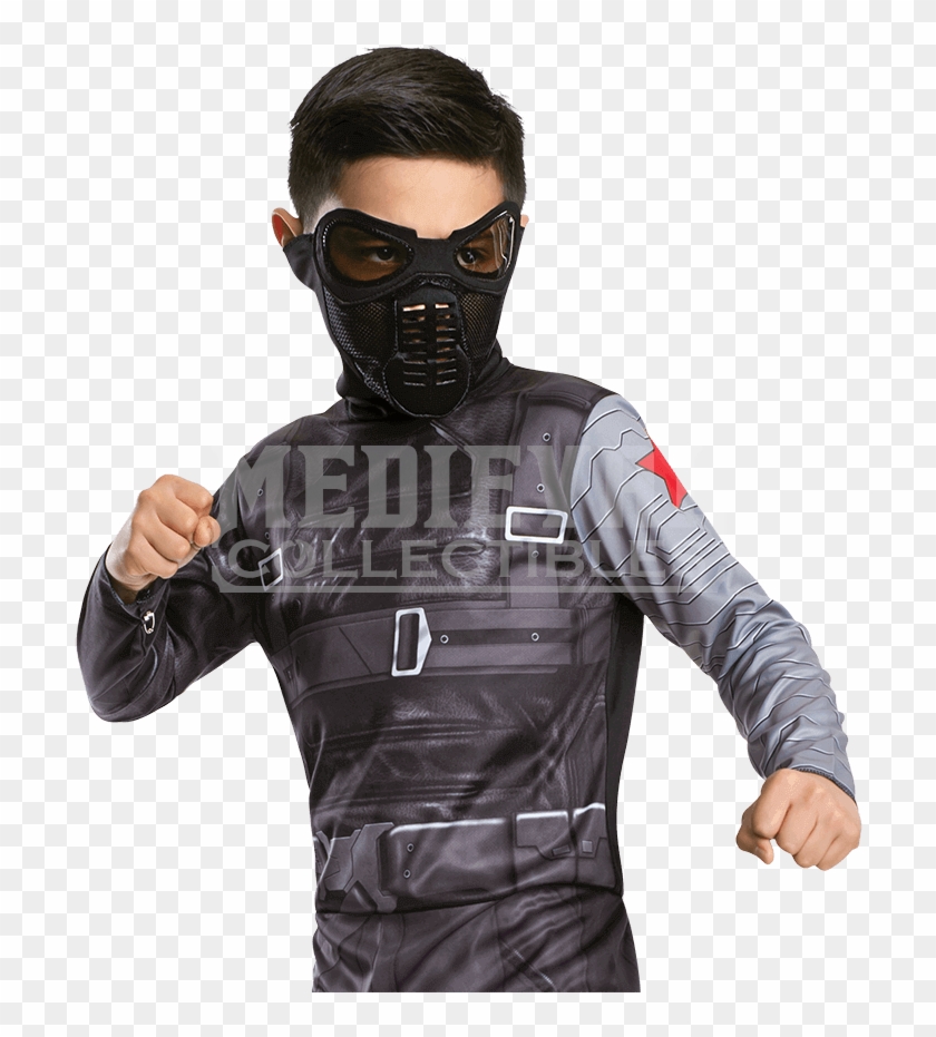 Item - Winter Soldier Costume For Kids Clipart #1350328