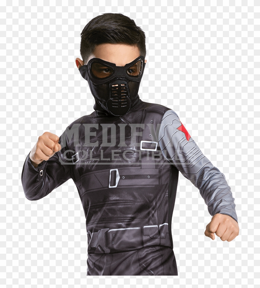 Item - Winter Soldier Costume For Kids Clipart